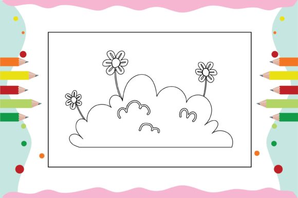 Flowers Coloring Pages for Kid 51 Graphics and Illustrations Review