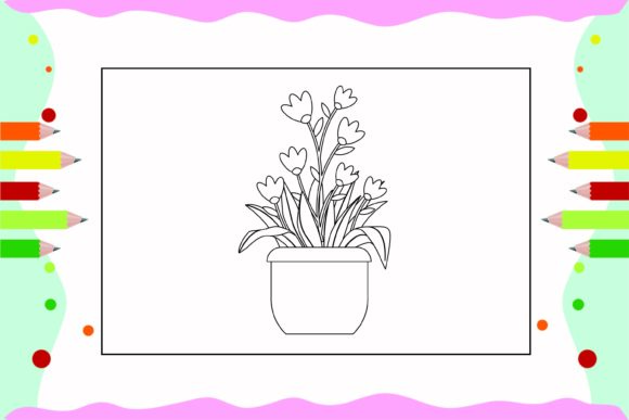 Flowers Coloring Pages for Kids 37 Embroidery Review
