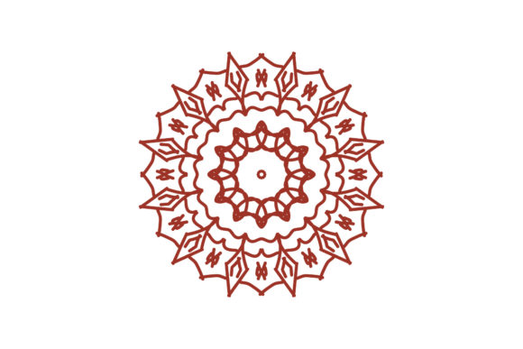 Flowers Mandala Indian Ethnic Graphics and Illustrations Review