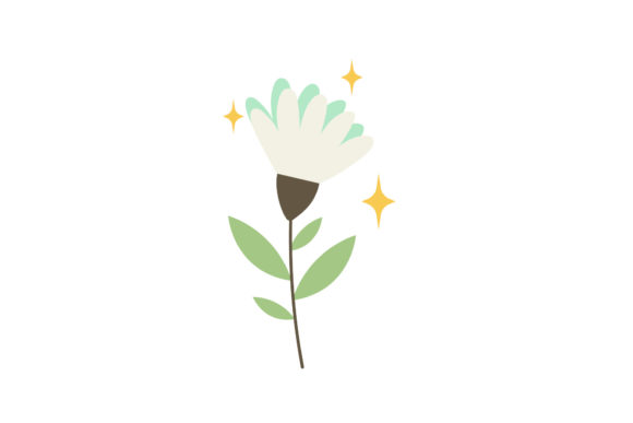 Flowers Ornament Decoration: Graphics and Illustrations for Branding