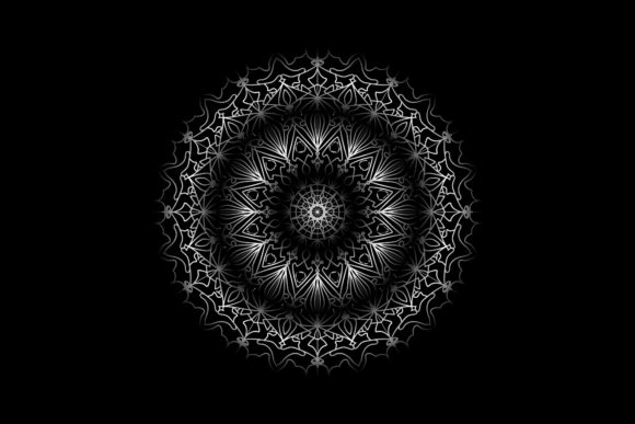 Gradient Mandala Flowers: Graphics and Illustrations for Branding