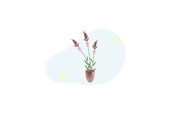 Illustration Plant Flowers Design Style Graphics Freebies