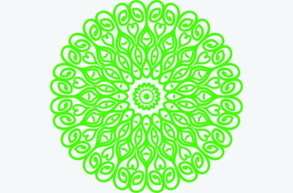 Mandala Flowers 30: Graphics and Freebies for Local Branding