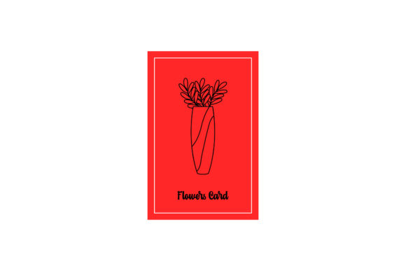 Simple Flowers Card Graphics and Illustrations Review