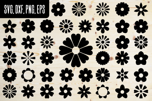 Simple Flowers Clipart Graphics and Illustrations Review